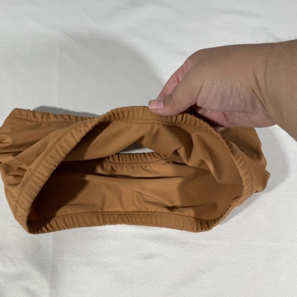 NEW Nubian Skin [ Small ] Naked Bandeau Bra in‎ Cafe au Lait - Picture 6 of 10